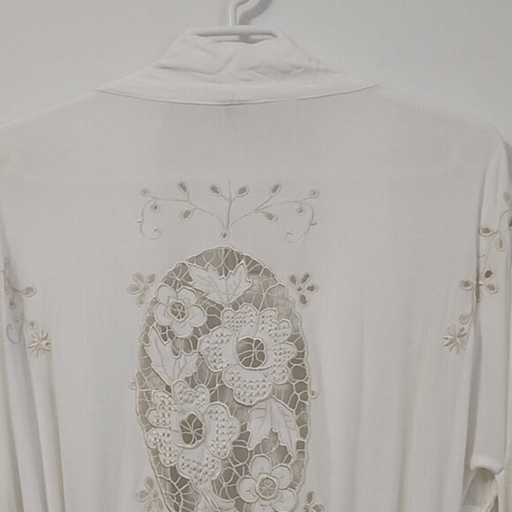 Spell & The Gypsy Collective Bride Isla Bonita Kimono White One Size Robe b159 - Picture 14 of 16